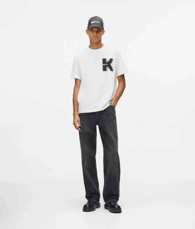 K-kunstværk T-shirt