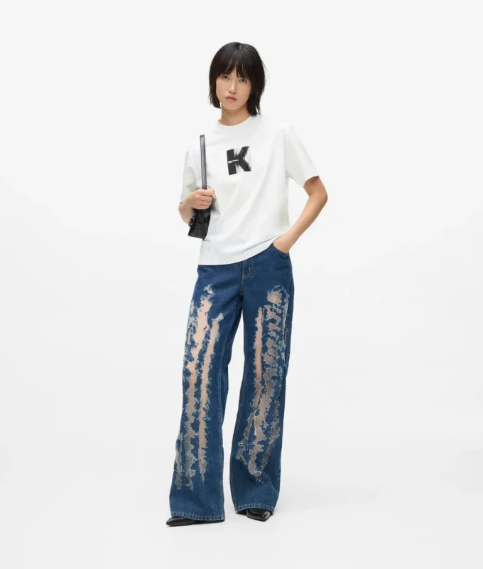 K-kunstværk T-shirt