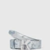 K-logo denim bælte