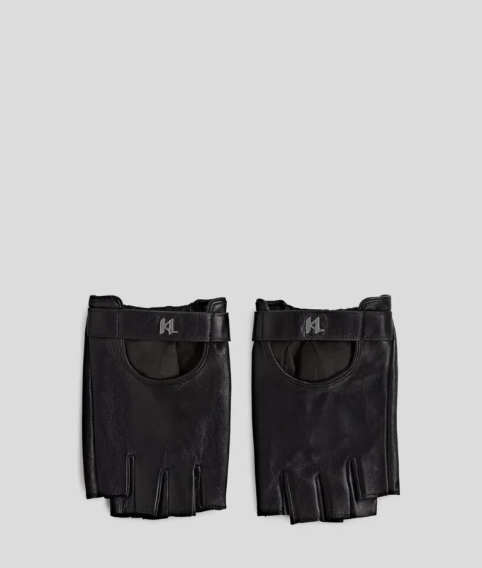 K/MONOGRAM FINGERLØSE HANDSKER