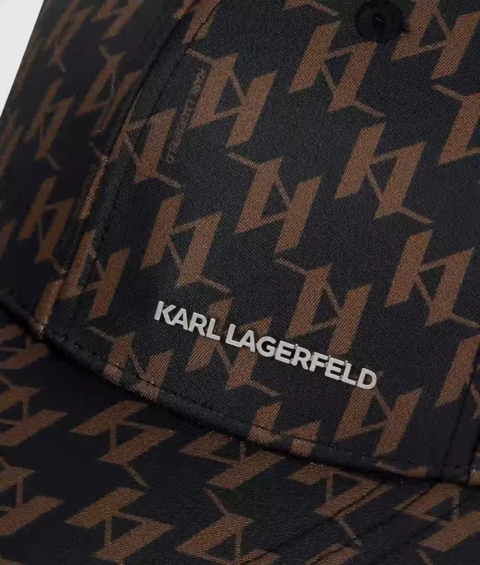 K/Monogram-kasket med allover-print