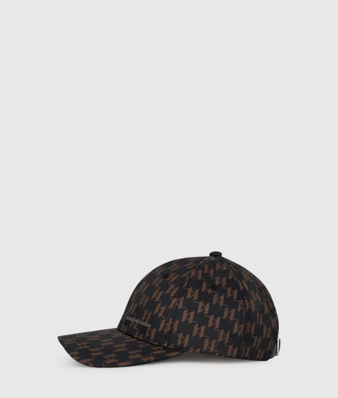 K/Monogram-kasket med allover-print