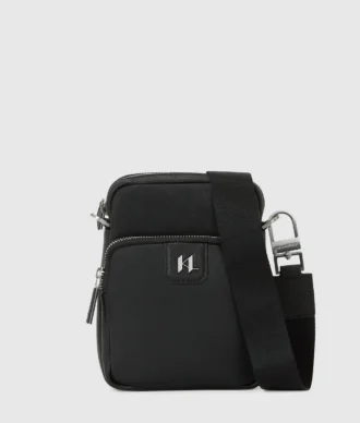 K/Monogram læder crossbody taske