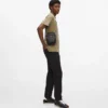 K/Monogram læder crossbody taske