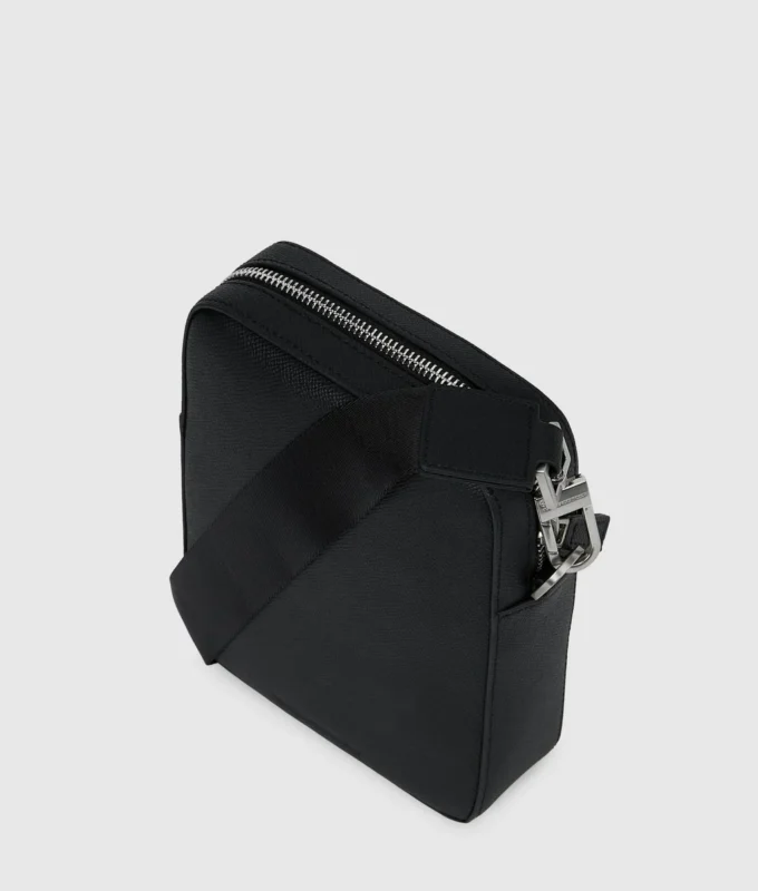 K/Monogram læder crossbody taske