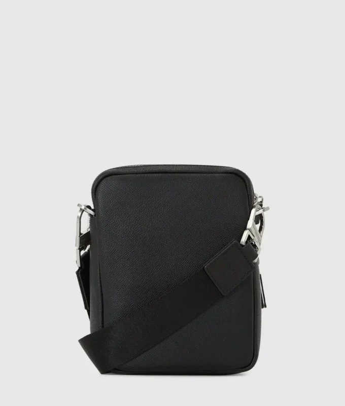 K/Monogram læder crossbody taske