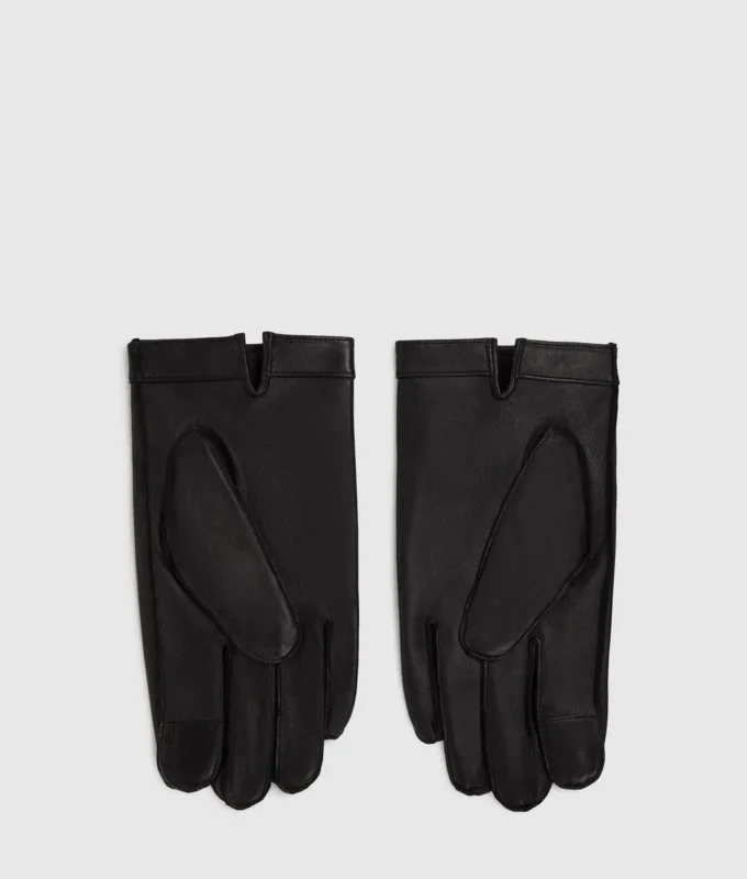 K/Monogram læderhandsker