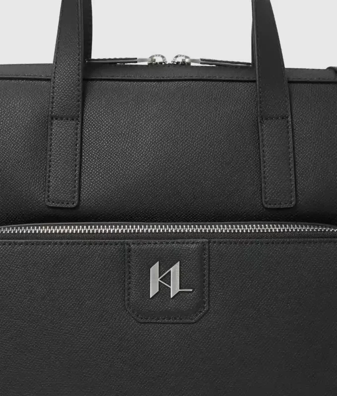 K/Monogram lædermappe