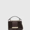K/Nova lille crossbody-taske i ruskind