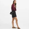 K/Nova lille crossbody-taske i ruskind