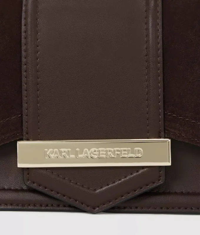 K/Nova lille crossbody-taske i ruskind