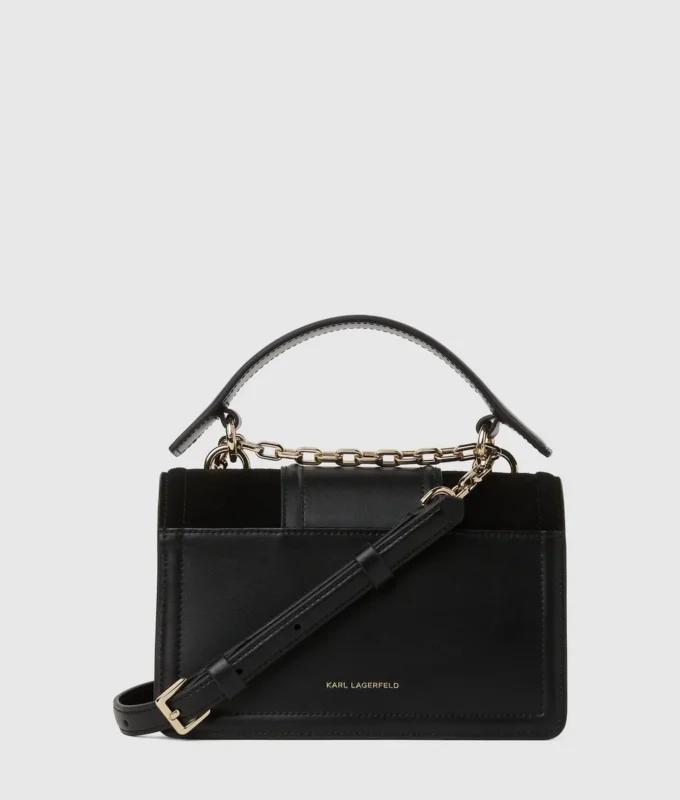 K/Nova lille crossbody-taske i ruskind