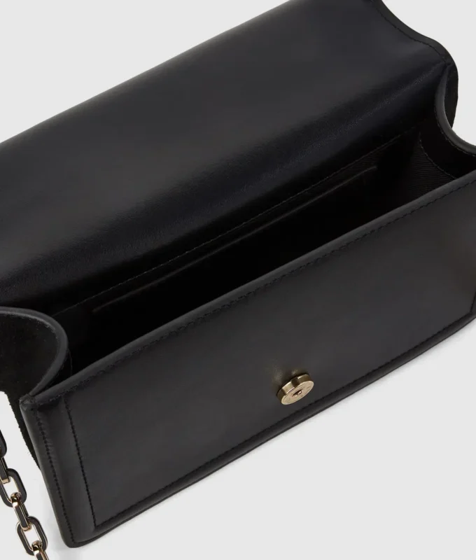 K/Nova lille crossbody-taske i ruskind