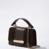 K/Nova lille crossbody-taske i ruskind