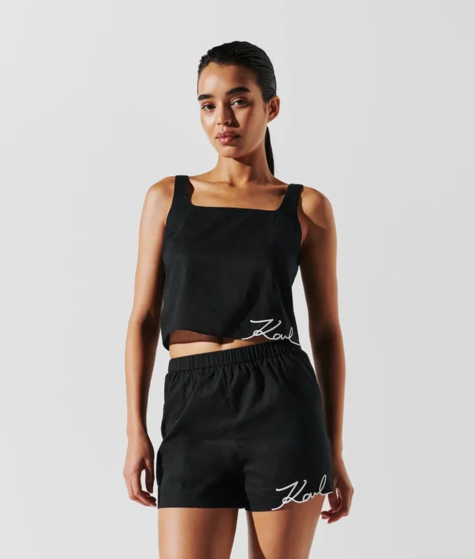 K/SIGNATURE BEACH SHORTS