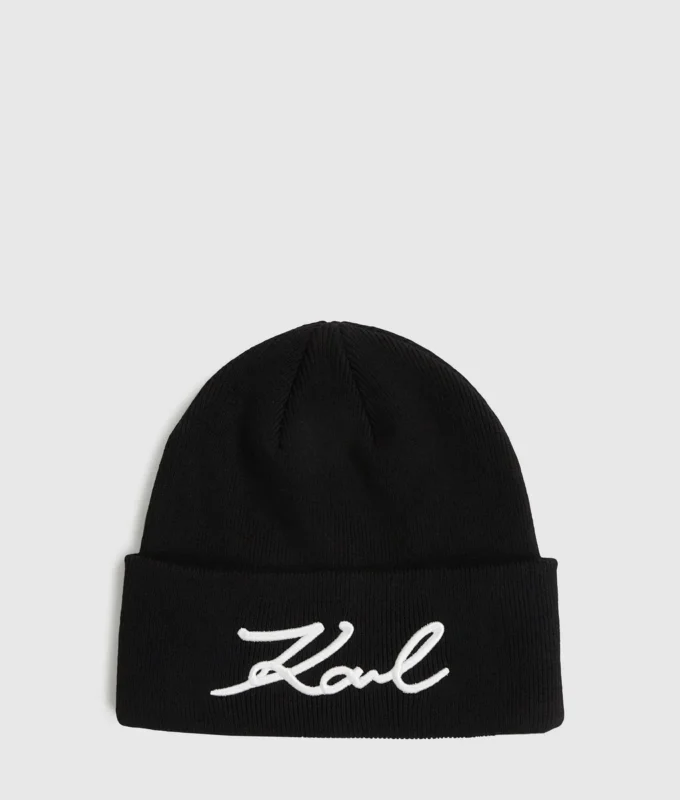 K/Signature-beanie