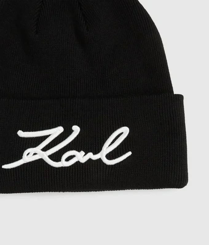K/Signature-beanie