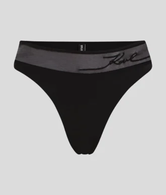 K/SIGNATURE BIKINIBUKSER MED HØJ TALJE