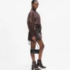 K/Signature crossbody-taske med nitter