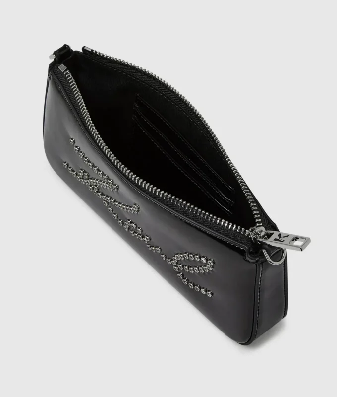 K/Signature crossbody-taske med nitter