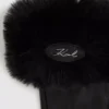 K/Signature handsker i imiteret pels