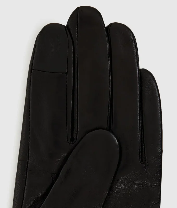 K/Signature handsker i imiteret pels