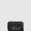 K/Signature lille crossbody-taske