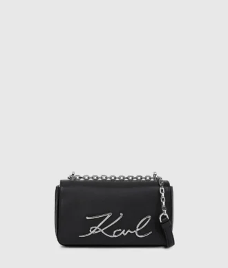 K/Signature lille crossbody-taske