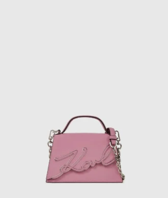 K/Signature lille crossbody-taske