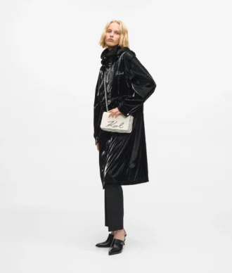 K/Signature lille crossbody-taske