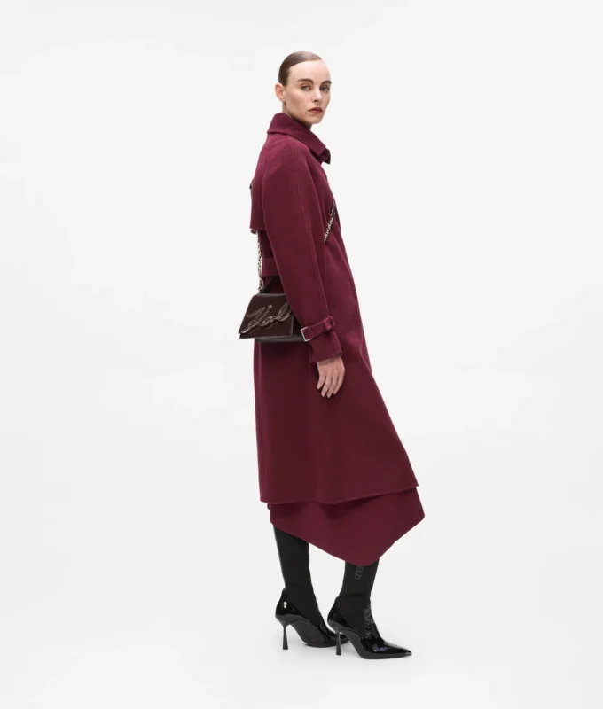 K/Signature lille crossbody-taske