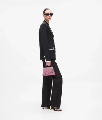 K/Signature lille crossbody-taske