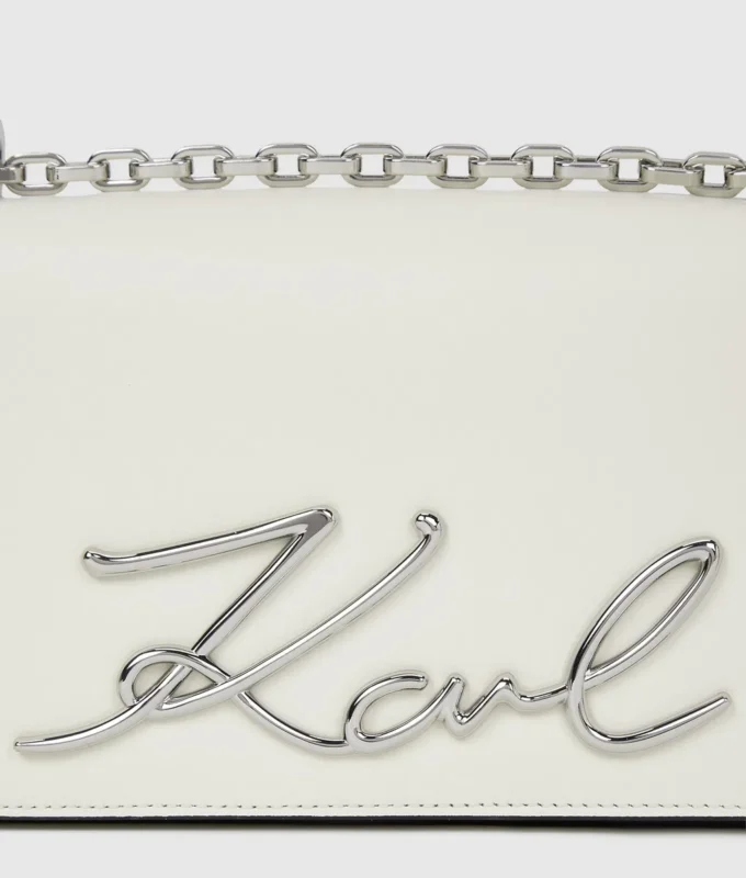 K/Signature lille crossbody-taske