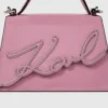 K/Signature lille crossbody-taske