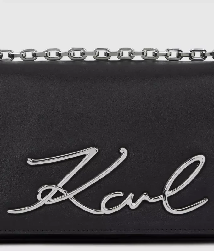 K/Signature lille crossbody-taske