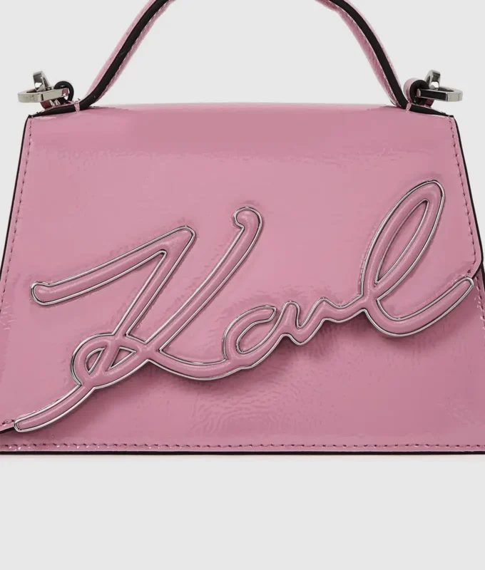 K/Signature lille crossbody-taske