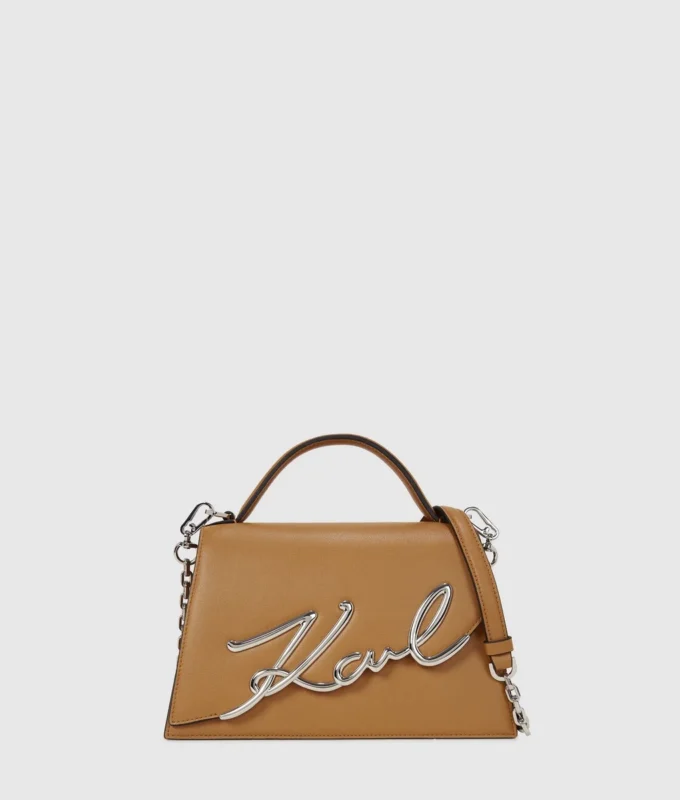 K/SIGNATURE MEDIUM CROSSBODY TASKE