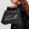 K/SIGNATURE MEDIUM CROSSBODY TASKE