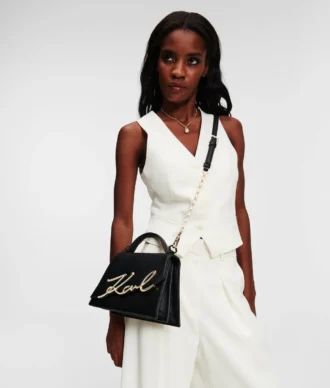 K/SIGNATURE MEDIUM CROSSBODY TASKE
