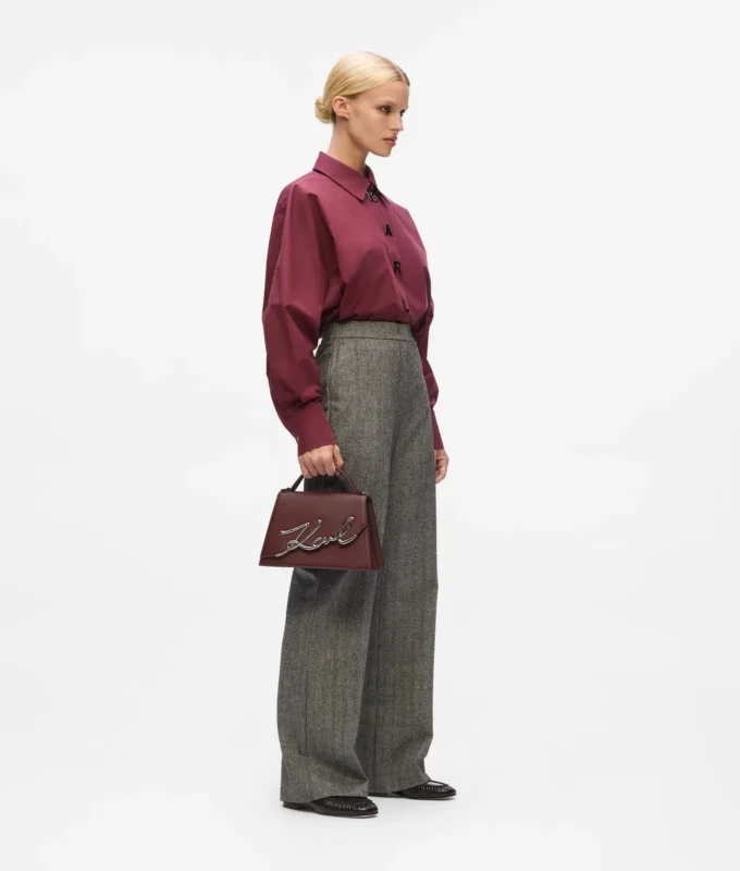 K/SIGNATURE MEDIUM CROSSBODY TASKE
