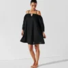 K/SIGNATURE OFF-SHOULDER STRANDKJOLE