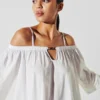 K/SIGNATURE OFF-SHOULDER STRANDKJOLE