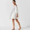 K/SIGNATURE OFF-SHOULDER STRANDKJOLE