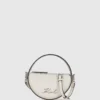 K/Signature rund crossbody-taske