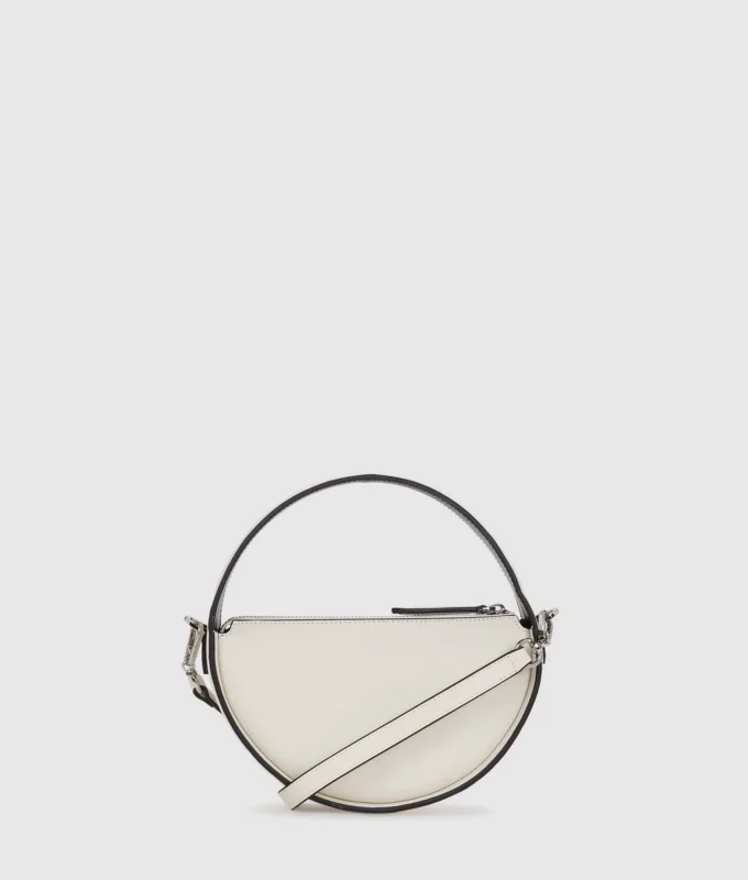 K/Signature rund crossbody-taske