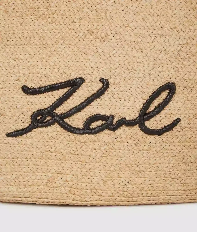 K/Signature strandtaske med muslingekant