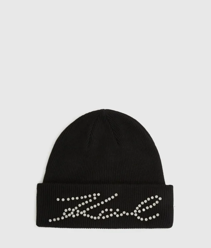 K/Signature strømpebukser med rhinestones