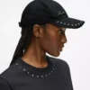 K/Signature studded cap