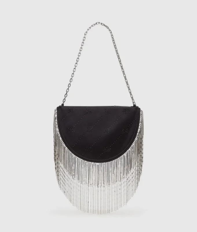K/Soiree skuldertaske med rhinestones