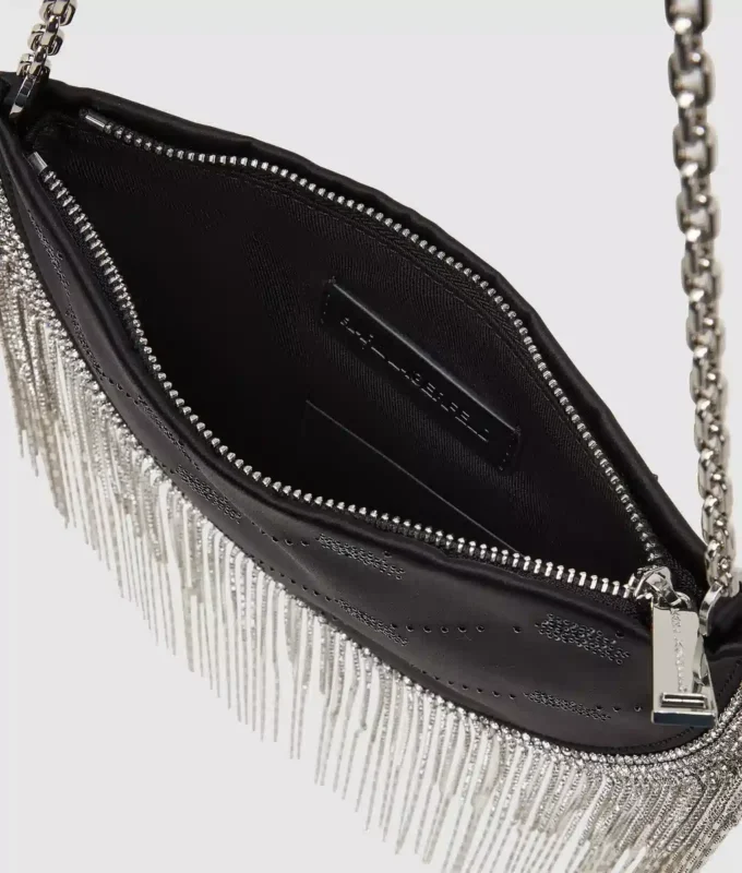 K/Soiree skuldertaske med rhinestones